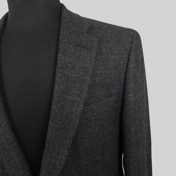 Tommy Hilfiger Men's Flannel 2 Button Sports Coat Blazer 42R - Picture 4 of 13